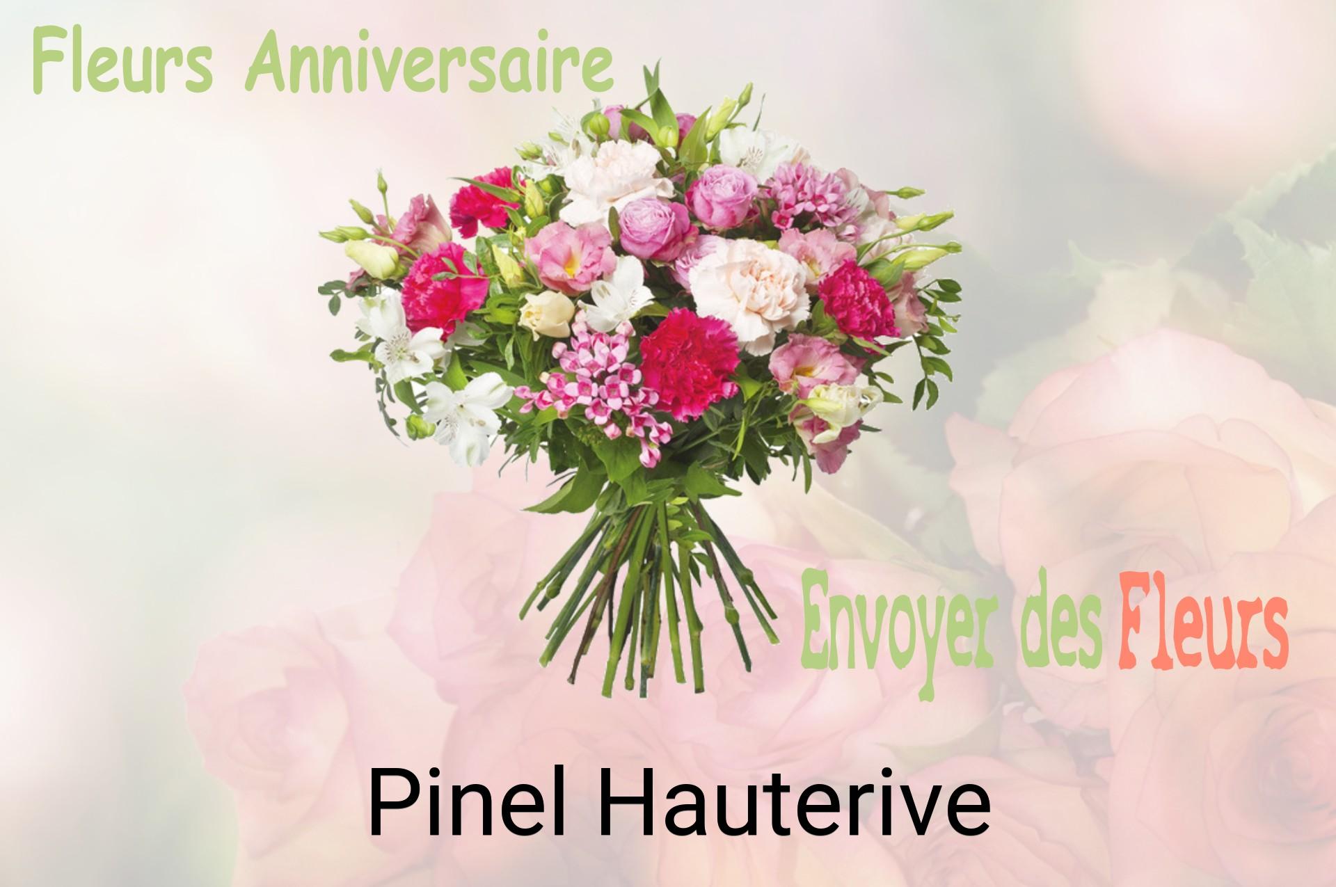 Bouquet de fleurs d’anniversaire livré à Pinel-Hauterive