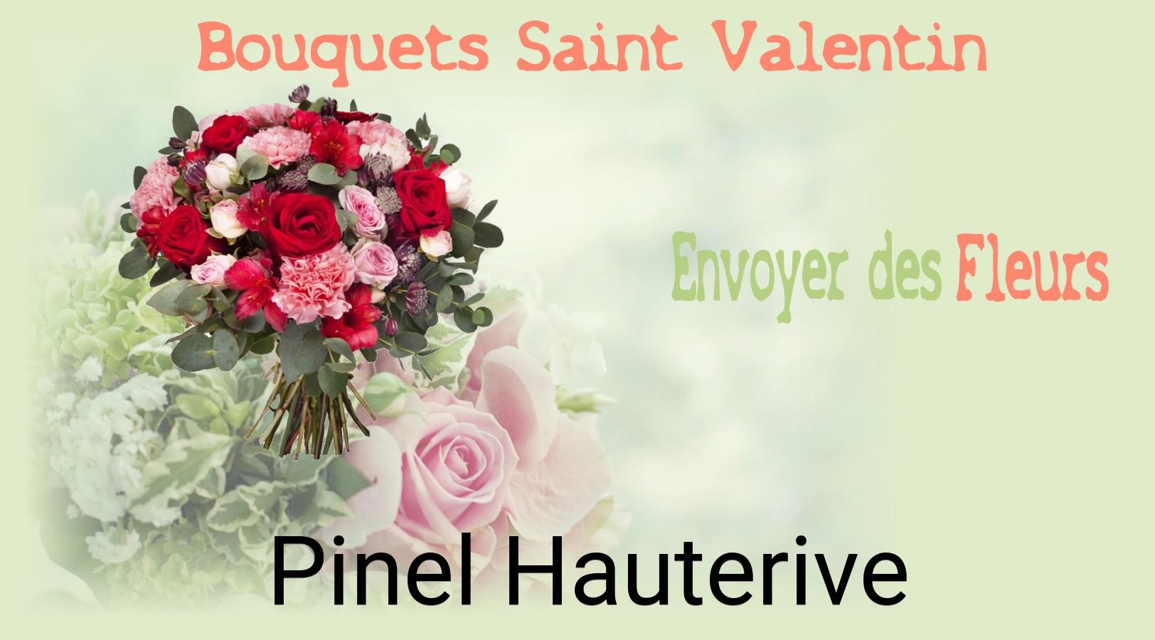 Roses de Saint-Valentin livrées à Pinel-Hauterive